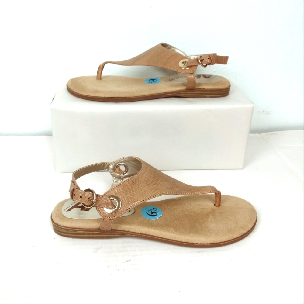 Anne Klein Sport Tan Sandals
